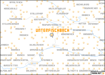 map of Unterfischbach