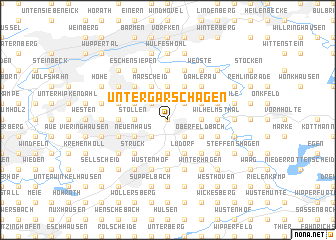 map of Untergarschagen