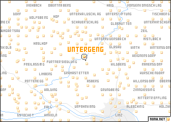 map of Untergeng
