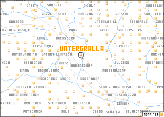 map of Untergralla