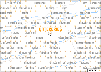 map of Untergries