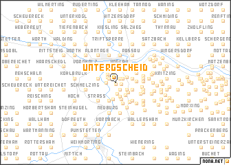 map of Untergscheid