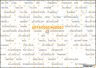 map of Untergschwandt