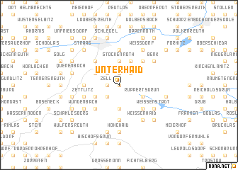 map of Unterhaid