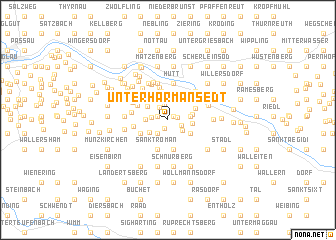 map of Unterharmansedt