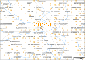 map of Unterhaus