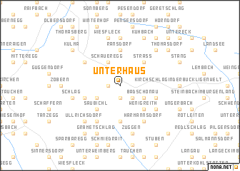 map of Unterhaus