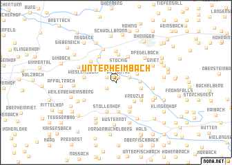 map of Unterheimbach