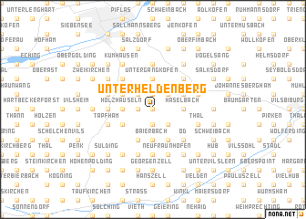 map of Unterheldenberg