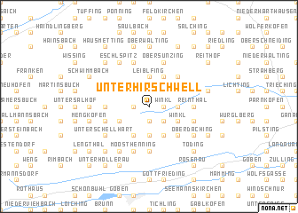 map of Unterhirschwell