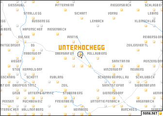 map of Unterhochegg