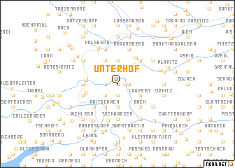 map of Unterhof