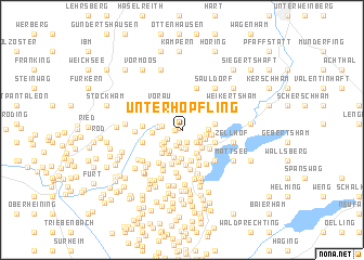 map of Unter-Höpfling