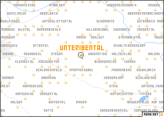 map of Unteribental