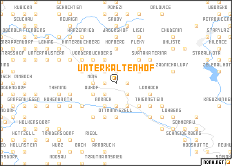 map of Unterkaltenhof