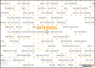 map of Unterkogl