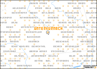 map of Unterkürnach