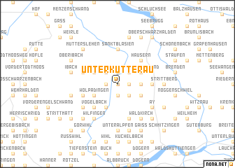 map of Unterkutterau