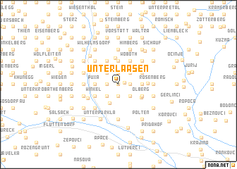 map of Unterlaasen