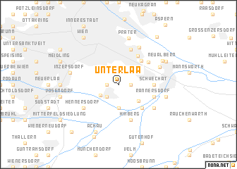 map of Unterlaa