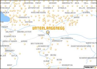 map of Unterlangenegg