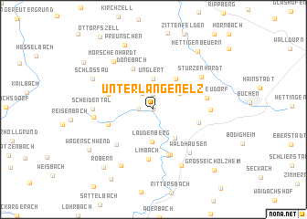 map of Unterlangenelz