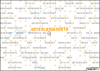 map of Unterlangenroth