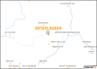 map of Unterlaussa