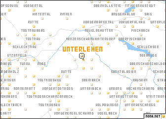 map of Unterlehen