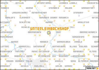 map of Unterleimbachshof