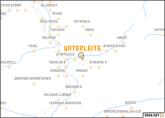 map of Unterleite