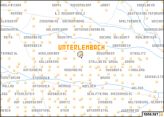 map of Unterlembach