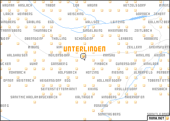 map of Unterlinden