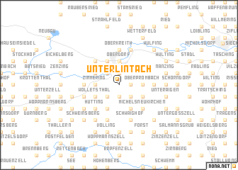 map of Unterlintach