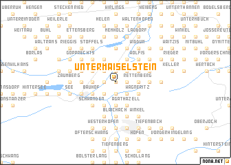 map of Untermaiselstein