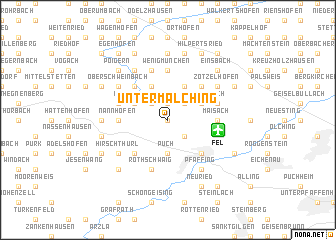 map of Untermalching