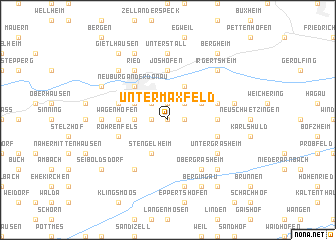 map of Untermaxfeld