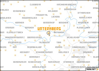 map of Untermberg