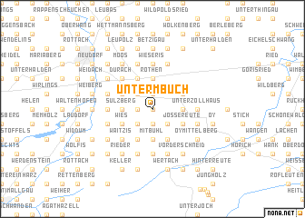 map of Unterʼm Buch