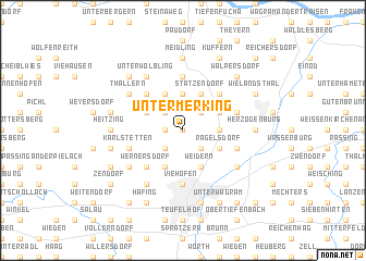 map of Untermerking