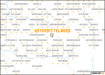 map of Untermittelberg