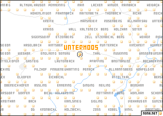 map of Untermoos