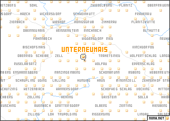 map of Unterneumais