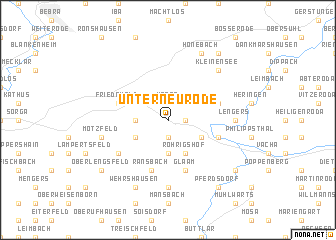 map of Unterneurode