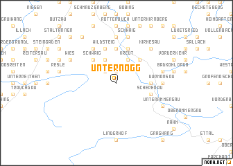 map of Unternogg