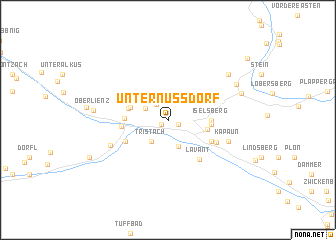 map of Unternussdorf