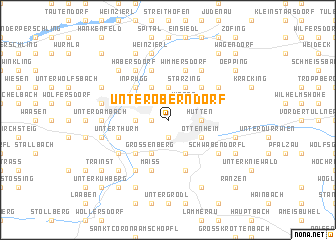 map of Unteroberndorf