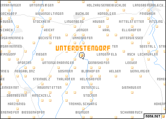 map of Unterostendorf