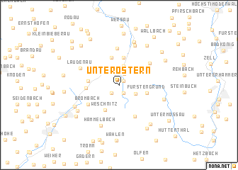 map of Unter-Ostern