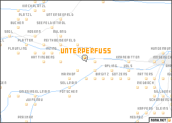 map of Unterperfuss